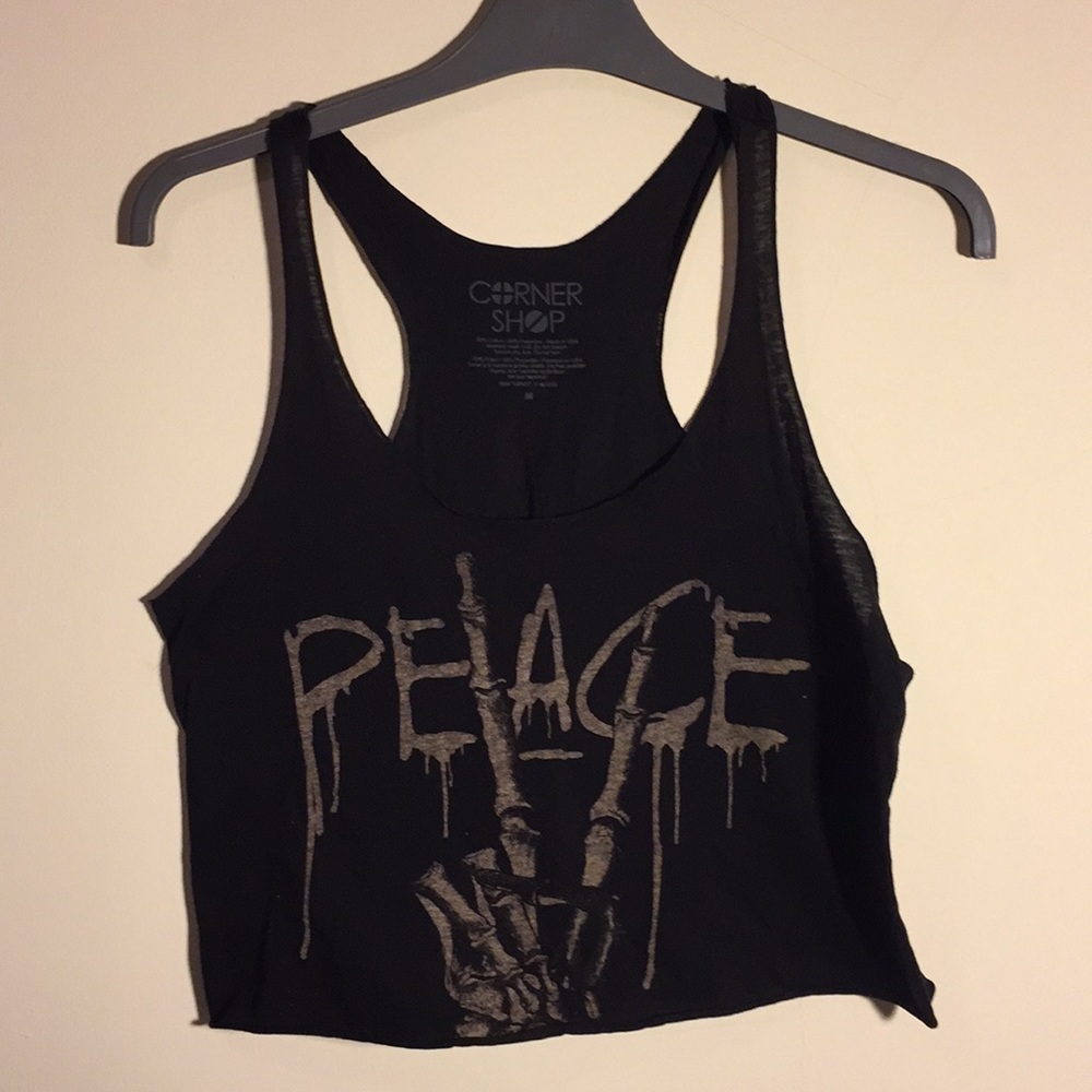 “Peace” Crop Tank